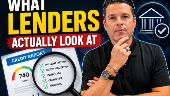 What lenders actually look at — First Mutual Realty Group video
